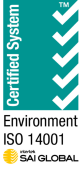 ISO 14001 Certificate