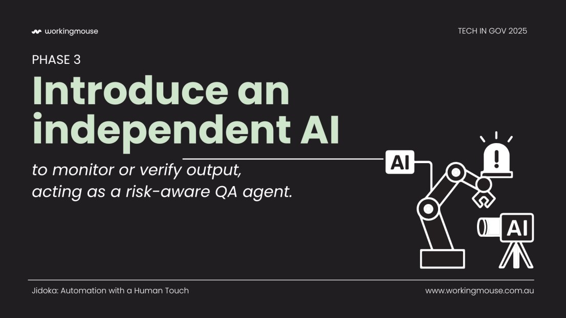 Independent Ai Jidoka presentation slide