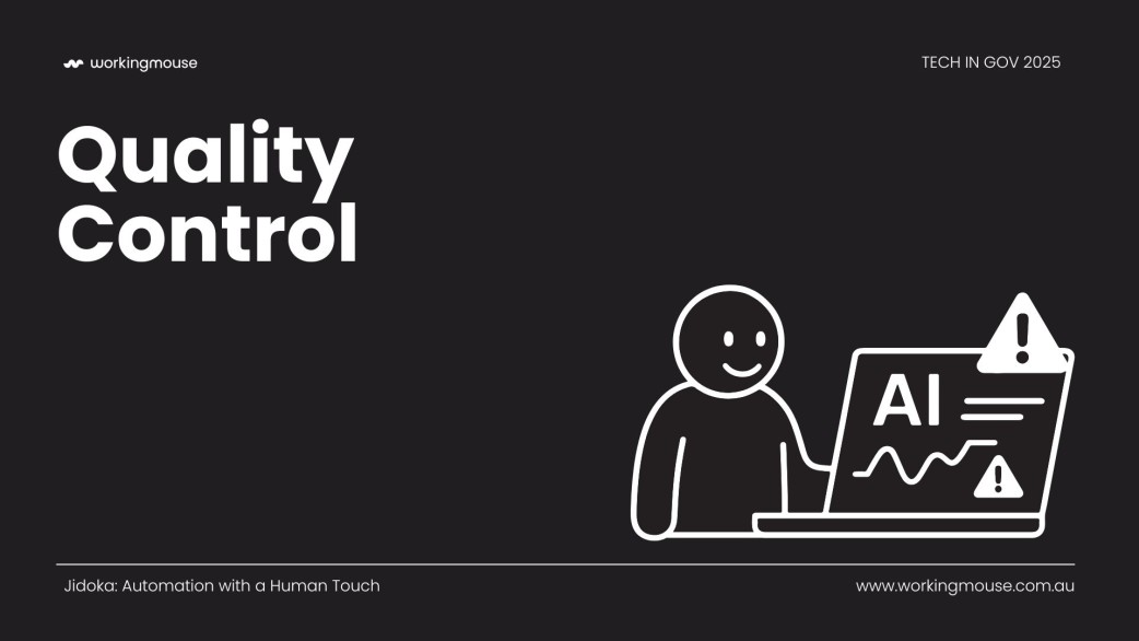 Quality Control Jidoka presentation slide