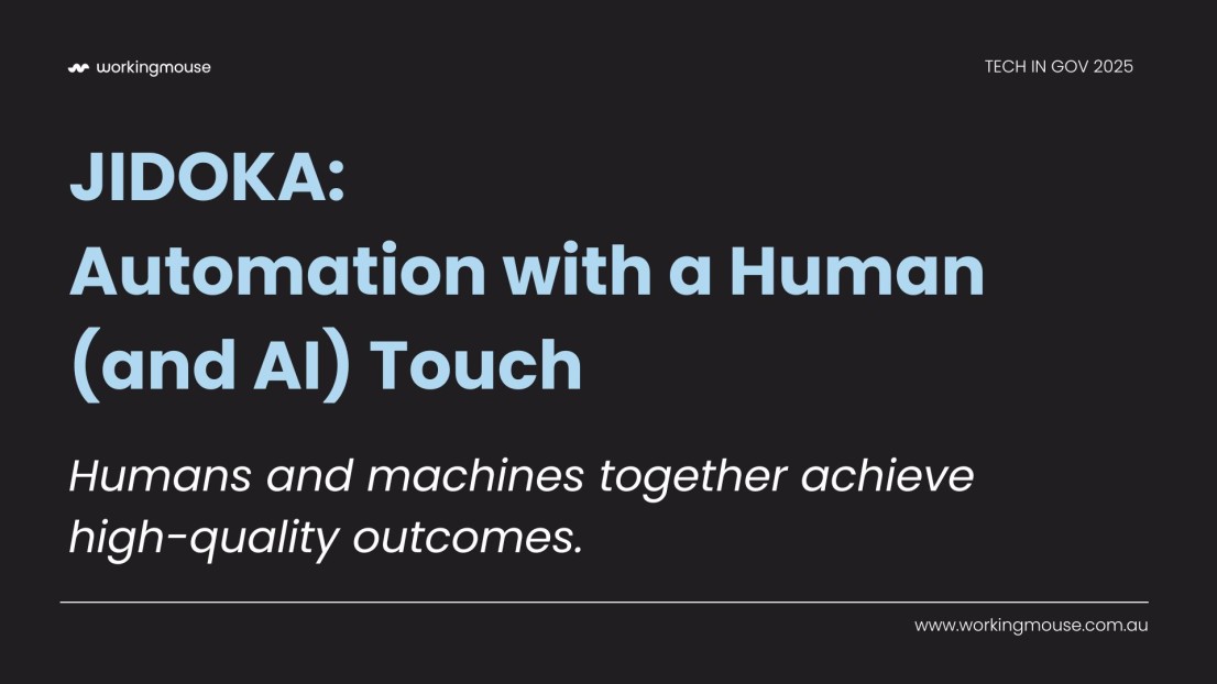 Jidoka presentation slide