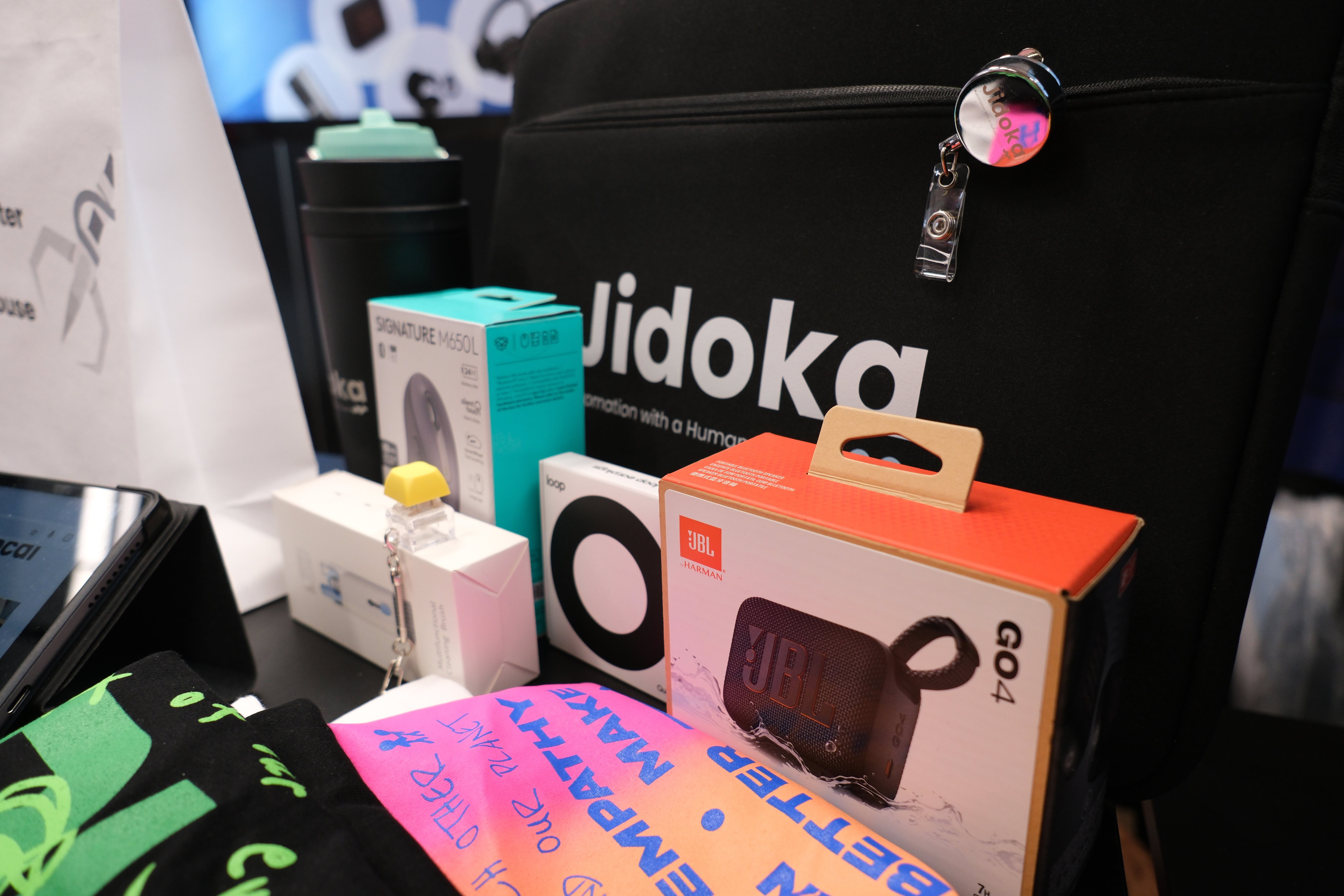 Close up photo of the prizes