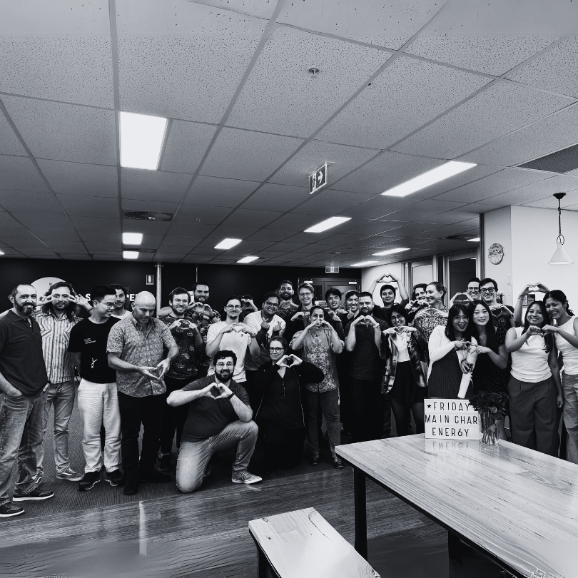 group photo of the workingmouse team
